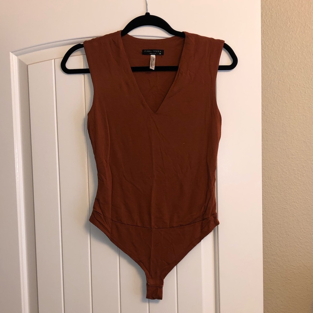 Burnt Orange Bodysuit